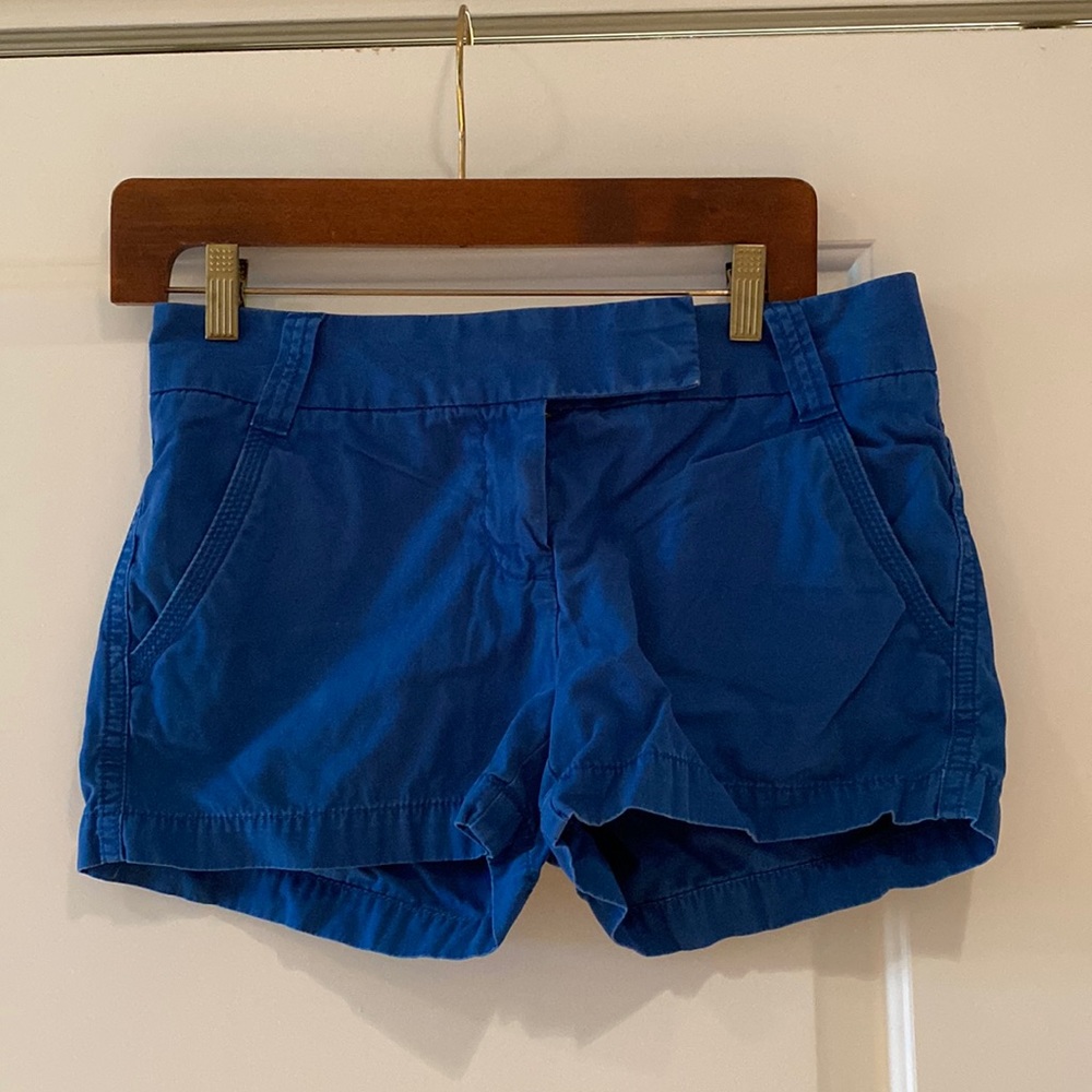 J Crew classic twill chino shorts